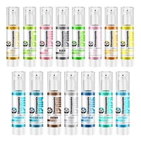 Chroampamda liquide perles cosmétique Mica poudre liquide couleur Pigment fard à paupières Pigment brillant Nail Art comestible paillettes Spray