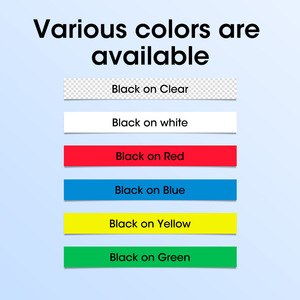 LC-7YBW sc36yw 36mm màu đen cho màu vàng nhãn Băng Cartridge Tương thích cho <span class=keywords><strong>Epson</strong></span> labelworks lw300 lw400 nhãn Maker Máy in - Product Image 5