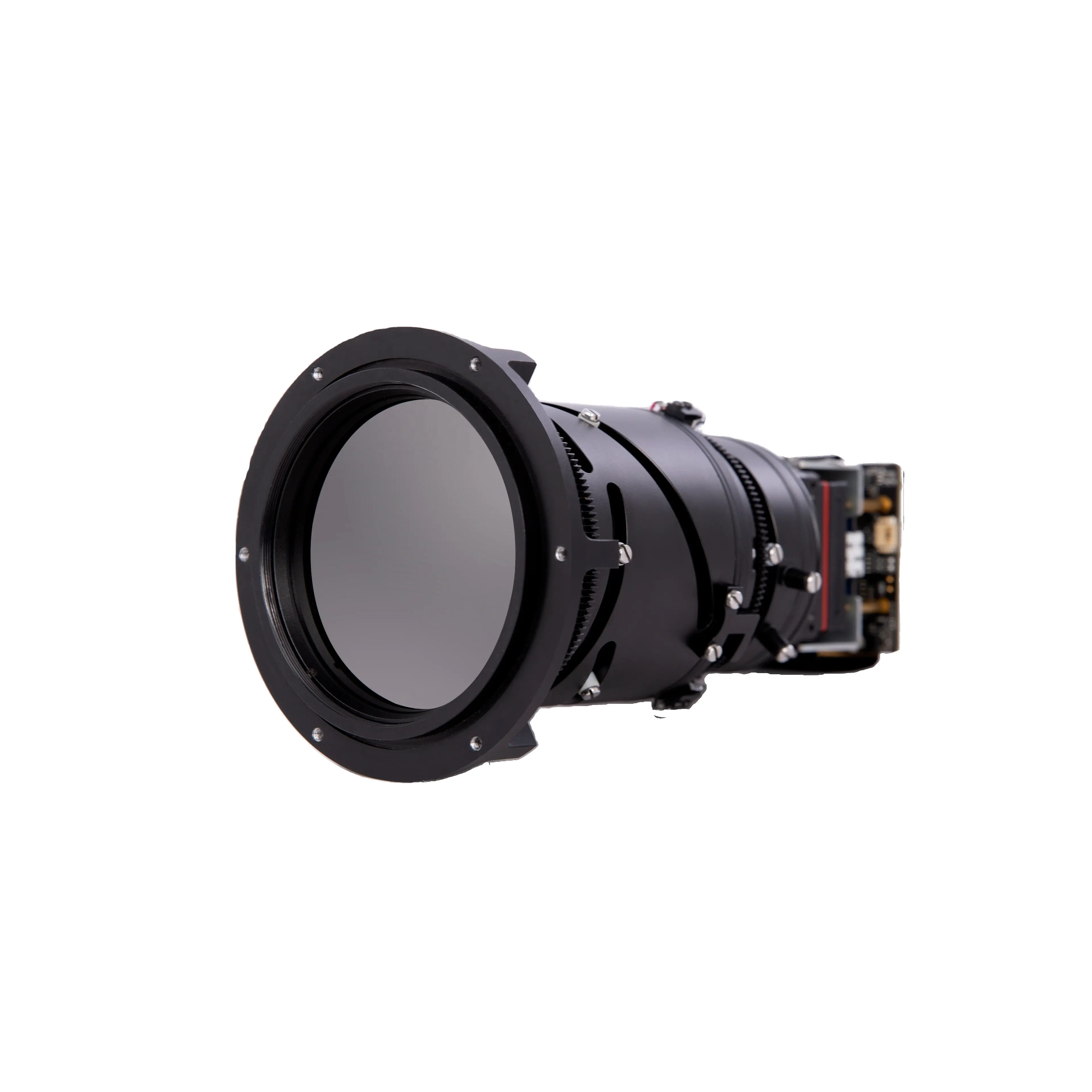 Moduli termici infrarossi della macchina fotografica del IP di Imaging di visione notturna della lente dello Zoom della lunga autonomia di VOx LWIR 25 ~ 75mm di risoluzione 12um 1280*1024