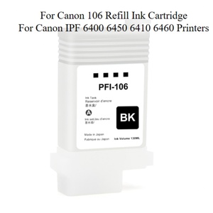Supercolor 130ml/PCS 106 PFI106 PFI 106 Empty <b>Refill</b> <b>Ink</b> Cartridge With Chip for Canon 6400 IPF 6400S 6410S Printer - Product Image 2