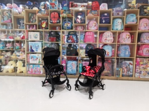 Cochecito portátil plegable para bebé, con cinturón de 5 puntos, CE, dibujos animados, micky/minnie, 2020 - Product Image 6