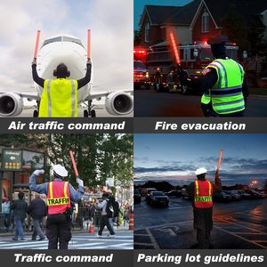 2025 54cm kiểm soát an toàn cảnh báo <span class=keywords><strong>LED</strong></span> giao thông Baton Wand Stick - Product Image 5