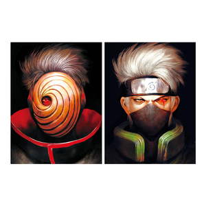 दीवार की सजावट के लिए उच्च गुणवत्ता वाला 30*40 सेमी जापानी चेंजिंग फ्लिप्स प्रिंटिंग 3डी पोस्टर लेंटिकुलर मोशन एनीमे पोस्टर - Product Image 2