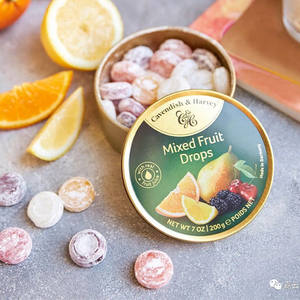 ลูกอมเยอรมันนำเข้า ไจ่หยุน รสผลไม้รวมและมิ้นต์ 200 กรัม บรรจุกล่องดีบุก ของขวัญงานแต่งงาน - Product Image 2