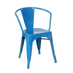 Antique Sắt Stackable Nhà Hàng Bar Ăn Cổ Điển Phong Cách Công Nghiệp Tolixs Ghế Ăn Kim Loại - Product Image 6