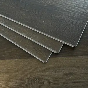 China Manufacturer 4mm Waterproof Pvc Tiles Spc Flooring Click Lock Wood Vinyl Flooring