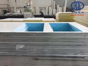 Panneau composite FRP+XPS+FRP - pour caisses de camions frigorifiques, caisses de camions généraux, construction et décoration, maisons préfabriquées - Product Image 2