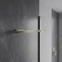 Gessi Tremillimetri Pomme de douche ronde ultra fine de 3 millimètres en acier inoxydable pour salles de bains et spas de luxe