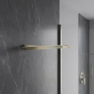 Gessi Tremillimetri Pomme de douche ronde ultra fine de 3 millimètres en acier inoxydable pour salles de bains et spas de luxe - Product Image 3