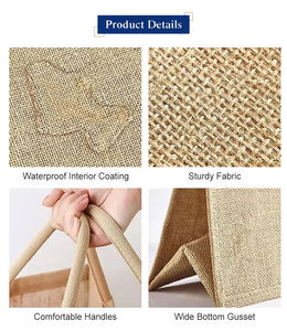 بيع بالجملة حقيبة حمل سعة كبيرة تصميم مخصص قابلة لإعادة الاستخدام للتسوق والهدايا في السوق الخارجي - Product Image 3