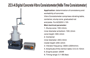 Chuyên nghiệp kỹ thuật số <span class=keywords><strong>vebe</strong></span> thời gian consistometer cho bê tông khả năng làm việc thử nghiệm - Product Image 2