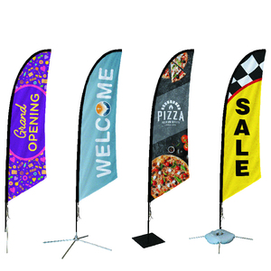 Banderas de Plumas Personalizadas para Marketing en Exteriores, Banderas de Playa con Accesorios de Exhibición, Precio Directo - Product Image 6