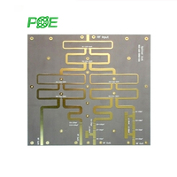 Fabrication de PCB PCBA FR4 simple à 6 couches, faible coût, 1,5 oz de cuivre, épaisseur 1,6 mm, finition de surface ENIG/HASL, vert pour capteur