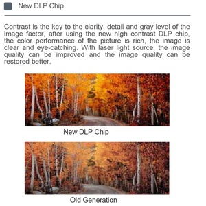 Paihao máy chiếu ngoài trời tốt nhất với 30000 ANSI Lumens Độ phân giải 4K 60000 giờ nguồn ánh sáng <span class=keywords><strong>laser</strong></span> 3LCD máy chiếu xây dựng - Product Image 5