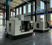 Centre d'usinage vertical CNC VMC855, commande Fanuc, déplacement XYZ 800x550x550mm, BT40, pour usinage de métaux lourds de haute précision