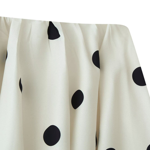 PB&ZA Falda <span class=keywords><strong>Midi</strong></span> de Mujer con Estampado de Ondas, Nueva Colección Verano 2026, Estilo Chic Vintage, Falda Tipo Skort de Cintura Alta para Mujer - Product Image 4