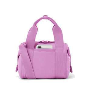 Bolsa de viaje pequeña rosa de tendencia del mercado al por mayor, bolsa de neopreno impermeable, bolso de gimnasio multifunción, bolsa de lona para mujer - Product Image 2