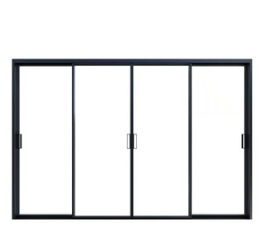 Porte coulissante en aluminium Slimline de conception moderne Verre en aluminium low-e pour les villas Surface finie <span class=keywords><strong>Prix</strong></span> - Product Image 6