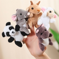 Figurine de poupée en peluche personnalisée, jouet de doigt d'action, unisexe, pour les fêtes, en feutre de coton, rembourrage en coton PP, jouets en peluche