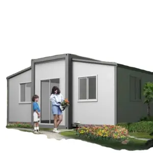 支持定制2024现代移动新设计预制可折叠集装箱房屋预制房屋