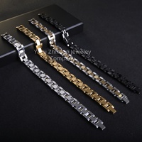 Zhixuan, marque de bijoux de luxe, bracelet en acier inoxydable plaqué or 18 carats pour couple, meilleur cadeau pour la Saint-Valentin pour elle