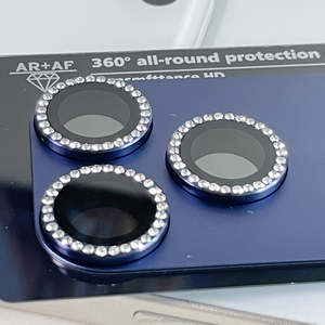 <span class=keywords><strong>Pellicola</strong></span> Protettiva in Vetro per Fotocamera <span class=keywords><strong>Posteriore</strong></span> in Metallo Alluminio Colorato con Diamanti per <span class=keywords><strong>iPhone</strong></span> 17 Pro Max 17 Air - Product Image 6