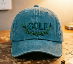 Casquette de baseball en coton brodée personnalisable, boucle métallique réglable, casquette de baseball à 6 panneaux, unisexe, en coton lavé, chapeau de golf - Product Image 4