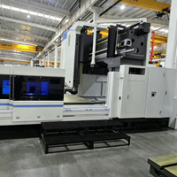 Centre d'usinage à double colonne, portique 3200x20000mm, fraiseuse CNC robuste BT50 GSK pour pièces d'énergie éolienne