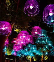 Lampe à projection d'étoiles à fibres optiques grand format - Plafonnier blanc chaud avec plus de 1000 extrémités de fibres optiques, fibre optique plastique classée IP65