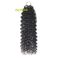Extensions de cheveux humains vierges non traités à 100 %, bouclés en profondeur, à micro-anneaux, invisibles, en couches, pour la vente en gros