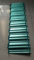 Moderne Luxuriöse Hitzebeständige Windfeste Farbige Zink-Aluminium-Stahl Bambus-Schindel Gewellte Steinbeschichtete Metall-Dachziegel-Platten