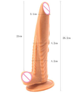 FAAK-consolador de dragón a escala para mujer, consolador con estimulador de clítoris, punto g, pene grueso, tapón Anal, masturbación, masaje, Vagina - Product Image 3
