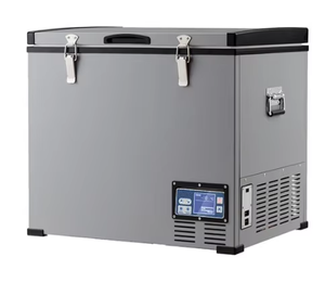Mini-réfrigérateur portable pour voiture 12V/24V avec batterie pour pièces détachées <span class=keywords><strong>de</strong></span> véhicules - Product Image 1