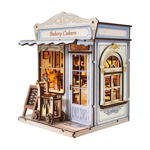 Kit de maison miniature à construire soi-même - Jouets miniatures détaillés, ensemble de maison de poupée pour l'artisanat créatif et l'exposition - Product Image 6