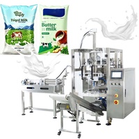 Automatische verticale verpakkingsmachine met hogesnelheidszuigerpomp voor sap, melk, vloeistoffen, foliezakken en pouches