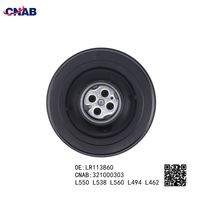 Pulley Crankshaft 	 LR113860 	 L550 L538 L560 L494 L462 	 L550 L538 L560 L494 L462PT204 204DTA