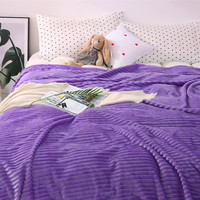 Couverture en polaire 250 g/m² 150x200 cm, couverture double ou simple, pratique pour les voyages, confortable pour le canapé, douce et adaptée à toutes les saisons