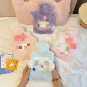 Bolsa de Agua Caliente Desmontable de Peluche Kuromi con Relleno de Algodón, Diseño Lindo y Divertido para Regalos Navideños - Product Image 2