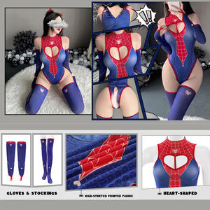 Человек-паук аниме супергерой косплей боди сексуальное женское белье для вечеринки - Product Image 5