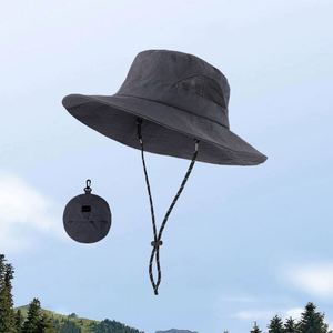 Sombrero de Pescador Impermeable de Verano al por Mayor para Mujer y Hombre, Sombreros de Pescador Deportivos de Nailon Plegables para Correr - Product Image 5