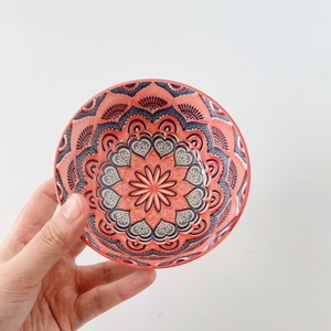 Bol Bohème Personnalisé OEM ODM Style Turc/Iznik/Marocain/<span class=keywords><strong>Persan</strong></span> Mandala Bol à Riz Vaisselle en Porcelaine - Product Image 3