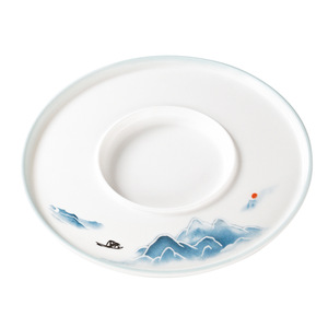 Platos de melamina Xiangyuan, platos comerciales para sopa, platos de imitación de porcelana, platos para cenar, platos para sopa, imitación - Product Image 4