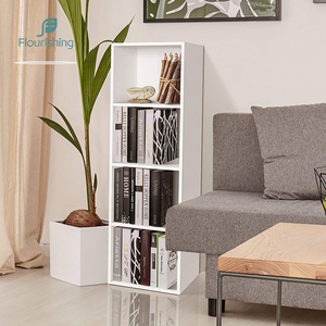 Tùy Chỉnh Bằng Gỗ Đơn Vị Lưu Trữ 4 Cube Tủ Sách Phòng Khách Kệ Kệ Hiển Thị Giá - Product Image 2
