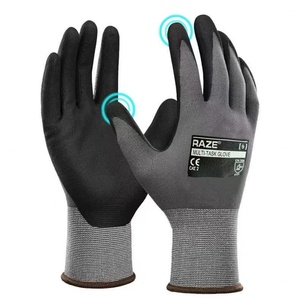 Gants de travail de sécurité industriels durables, bien ventilés, pour le confort et la protection lors des travaux mécaniques - Product Image 4