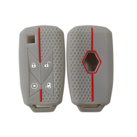 Coque de protection en silicone pour clé de voiture, étui de remplacement pour télécommande de camionnette à entrée sans clé, compatible Renault