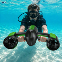 Scooter sous-marin XFY, poussée de 27 lb, double moteur, scooter de plongée professionnel, profondeur de 50 m, batterie de 60 min, léger, 3 kg, avec 4 couleurs