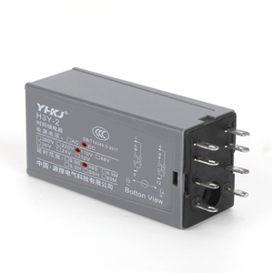 Relais horaire numérique à double affichage YHKJ H3Y-2 avec base, plage horaire 0,1S~99H, multifonctionnel, possibilité de définir le nombre de cycles, 2NO+2NC, 8 broches - Product Image 6