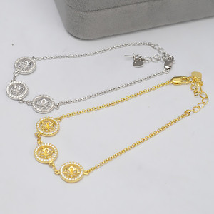 S925 <b>Silver</b> <b>Bracelet</b> for Women Fancy Multi-pearl Jewelry Empty DIY <b>Bracelet</b> Semi-Finished 517 Fashion Pendants <b>Charms</b> - Product Image 1