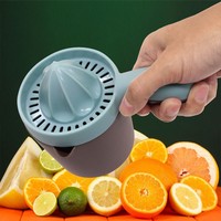 Multifunctionele fruitsapcentrifuge, herbruikbare citroenenpers met maatbeker voor sinaasappels, grapefruits, handmatige citruspers