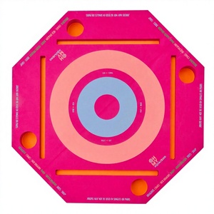 Floating Foldable Eva American-style 33-Inch Hexagonal Mahjong Mat &amp; <strong>Table</strong> - Product Image 1